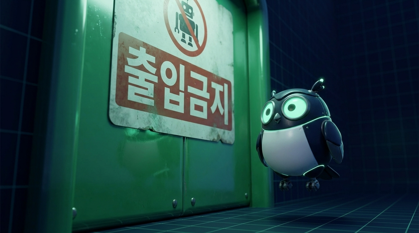 닫힌 문 — 네이버에 쌓은 글을 AI는 읽지 못합니다