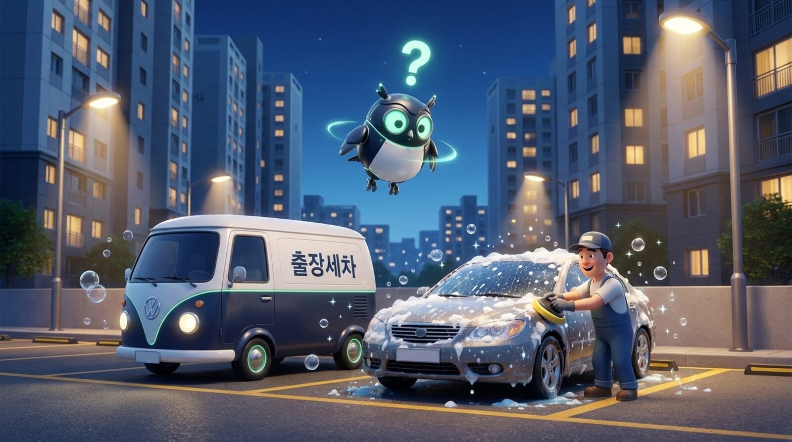 문이 없는 가게: 출장세차의 역전